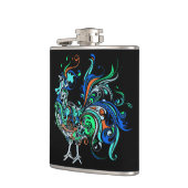 Neon Rooster Heupfles (Links)