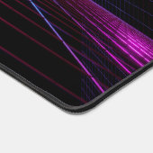 Neon Rose Black 80s Retro Futuristic 3D Gamer Cade (Coin)