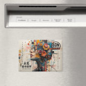 NEON ROSE MAGNEET (Insitu (Vaatwasser))