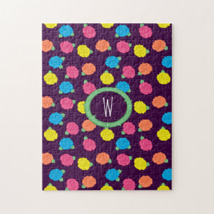 Neon Rose Puzzle