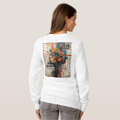 NEON ROSE T-SHIRT (Achterkant volledig)