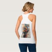 NEON ROSE TANKTOP (Volledige Achterkant)