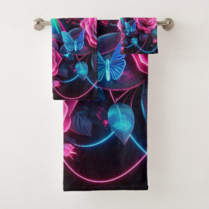Neon Roses & papillon