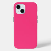 Neon roze Case-Mate iPhone case (Achterkant)