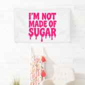 Neon Roze Drip Quote Banner – Aanpasbaar (Insitu)