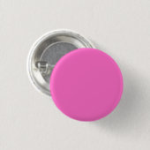 Neon Roze Effen Kleur | Klassiek Ronde Button 3,2 Cm (Voorkant /achterkant)