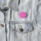 Neon Roze Effen Kleur | Klassiek Ronde Button 3,2 Cm (In situ)
