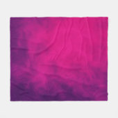 Neon Roze Gradient Fleece Deken – (Voorkant (Horizontaal))
