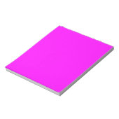 Neon roze hexuitdraai code FF00FF Notitieblok (Gedraaid)