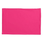 Neon Roze Kussensloop (Achterkant)