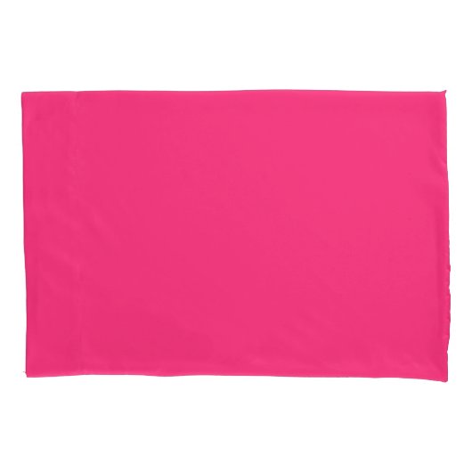 Neon Roze Kussensloop (Voorkant)
