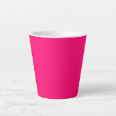 Neon Roze Latte Mok (Voorkant)