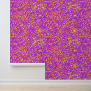 Neon Roze Paarse Gele Verf Splatter Textuur Behang