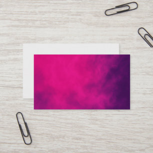 Neon Roze Rook Visitekaartje -