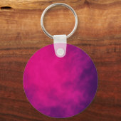 Neon Roze Rookgradiënt Sleutelhanger -  (Voorkant)