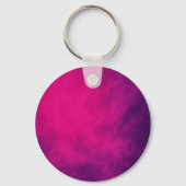 Neon Roze Rookgradiënt Sleutelhanger -  (Achterkant)
