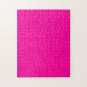 Neon Roze Solid Color Legpuzzel