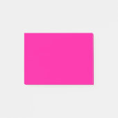 Neon Roze Solid Color Post-it® Notes (Voorkant)