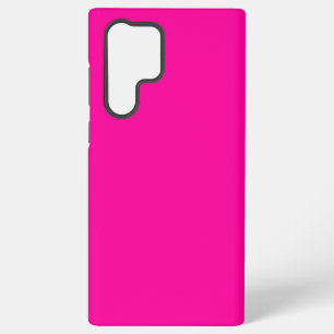Neon Roze Solid Color Samsung Galaxy Hoesje