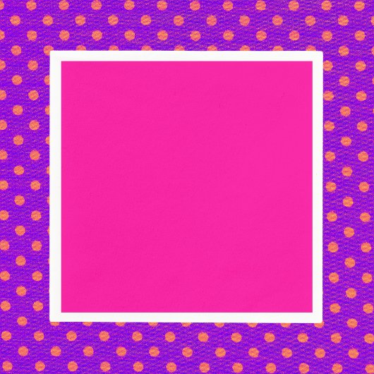 Neon Roze Solid Color Servet