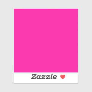 Neon Roze Solid Color Sticker