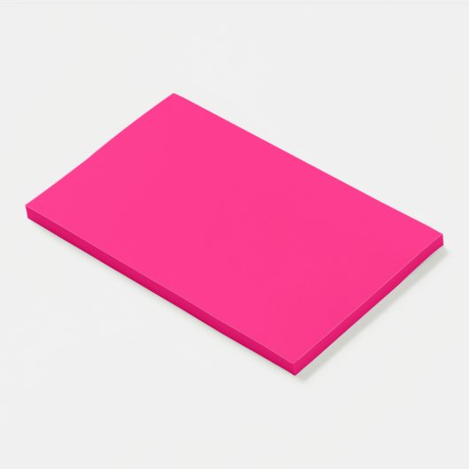 Neon Roze Sticky Notes –  & vet (Schuin)