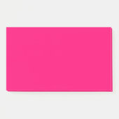 Neon Roze Sticky Notes –  & vet (Voorkant)