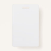 Neon Roze Verticale Badge ID Label – (Achterkant)