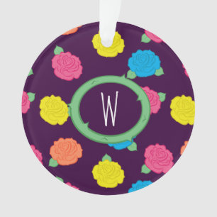 Neon Rozen Acryl Ornament