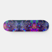 Neon rozen skateboard (Horizontaal)
