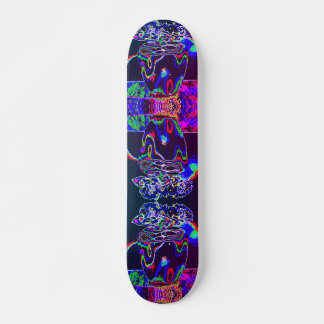 Neon rozen skateboard