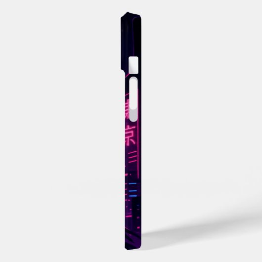 Neon Samurai Cyberpunk coque iphone (Verso / Gauche)