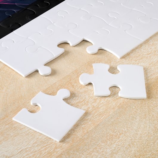 Neon Samurai Nights Puzzle – Retro Anime Tokyo Sce (Côté)