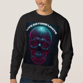 Neon Schedel "Live Beyond Limits" Trui