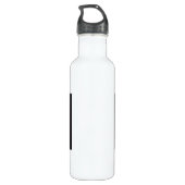 Neon Science Equations Water Bottle | Physics Math Waterfles (Achterkant)