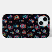 Neon Sign Space Age Atomic Martini Cocktails Print Case-Mate iPhone Case (Achterkant (horizontaal))