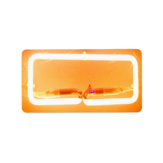 NEON SIGNS Bat Bar Mitzvah Druk uw eigen labels af (Voorkant)