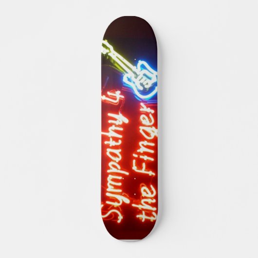 Neon Skateboard (Voorkant)