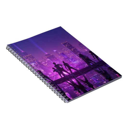 Neon Skyline Dance Crew Carnet (Côté Droit)