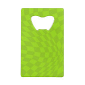 Neon slijm groene zomer vrijgezellenfeest bruidsfe kredietkaart flessenopener (Achterkant)