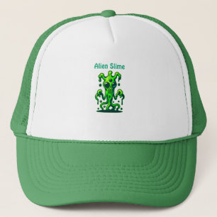 Neon Slime Monster – Cool Creepy Alien Design Trucker Pet