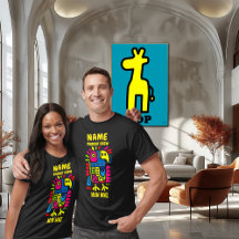 Neon Sloth Art - Kleurrijke Pop Oerwoud Animal Des