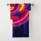 Neon Smile: Bright Happy Glow Design (En situation)