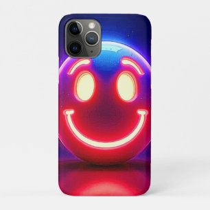 Neon Smile voor Happy Glow iPhone 11 Pro Hoesje