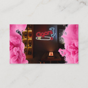 Neon Smoke Shop Carte de visite