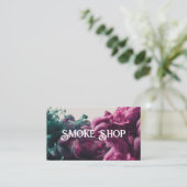 Neon Smoke Shop Carte de visite (Debout devant)