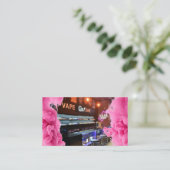 Neon Smoke Shop Carte de visite (Debout devant)
