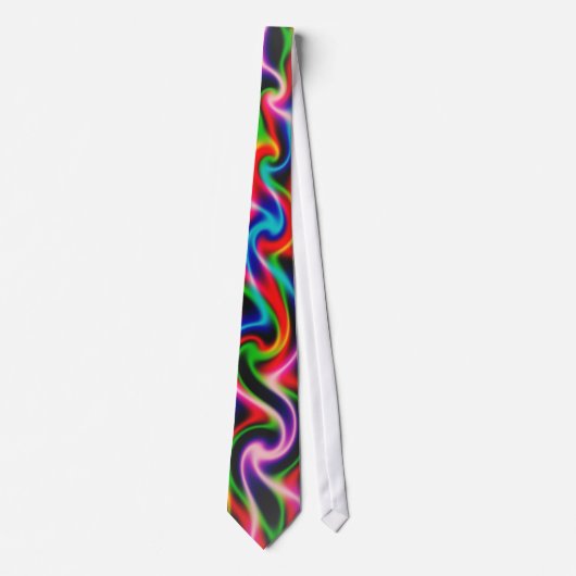 Neon Smoke Stropdas (Voorkant)