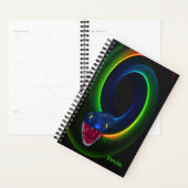 Neon Snake Personalized Planner (Display)