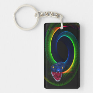 Neon Snake Sleutelhanger